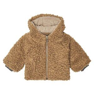 NWT 1 + in the Family Bay Teddy Shearling Jacket Imanol Furry Shearling Coat 18M